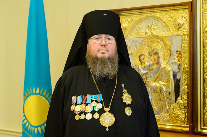 Head of the Orthodox Church of Kazakhstan congratulated Archbishop of Petropavlovsk and Bulaevsky Vladimir on 55th anniversary of birth