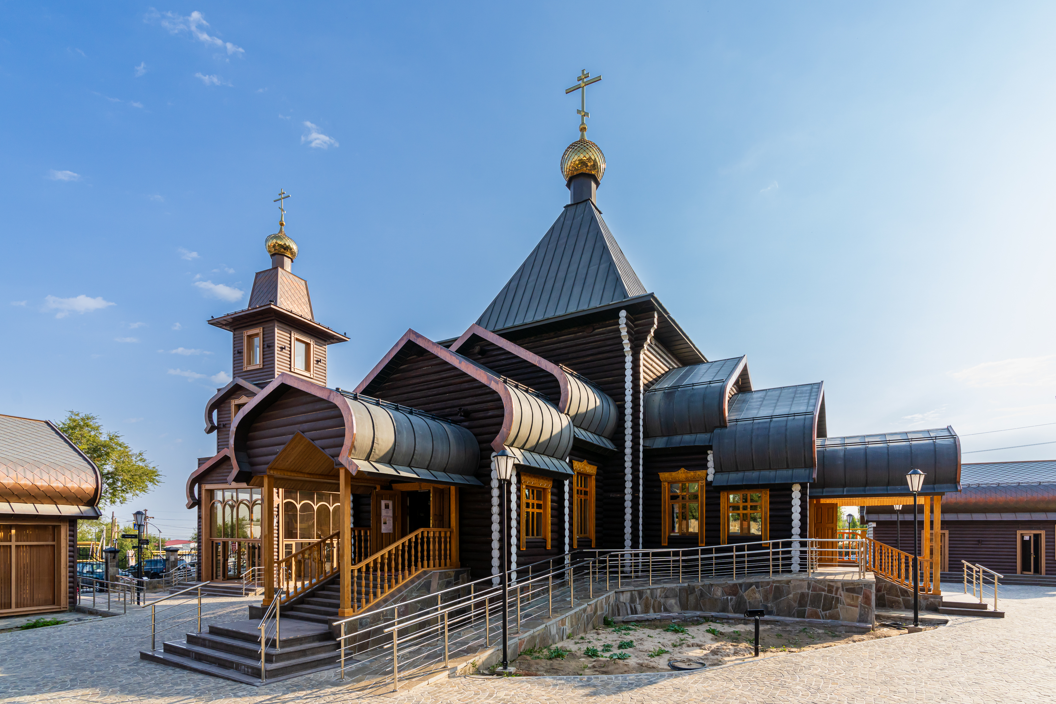 Metropolitan Alexander Leads the Patronal Feast of the Nativity of the Theotokos Church in the Akzhar District