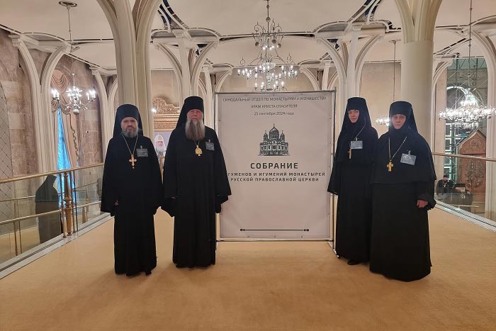 Representatives of the Metropolitan District of Kazakhstan participated in the Assembly of Hegumens and Hegumenesses of the Monasteries of the Russian Orthodox Church.