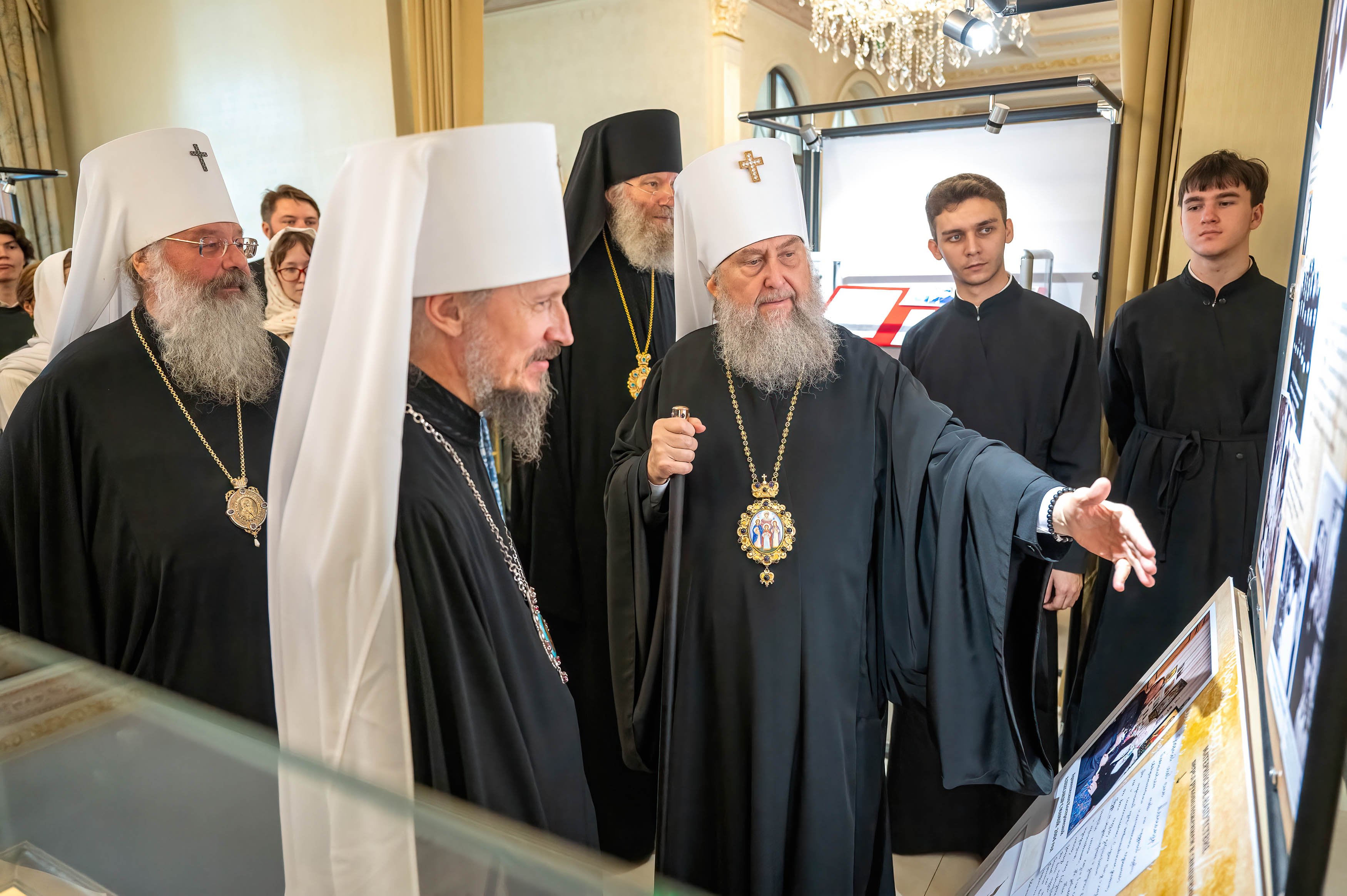 An exhibition dedicated to the 35th anniversary of the episcopal consecration of Metropolitan Alexander of Astana and Kazakhstan opened in Almaty