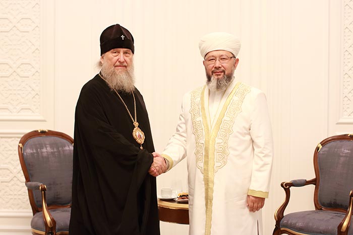 Congratulatory Message to the Head of the Orthodox Church of Kazakhstan from the Chairman of the Spiritual Administration of Muslims of Kazakhstan