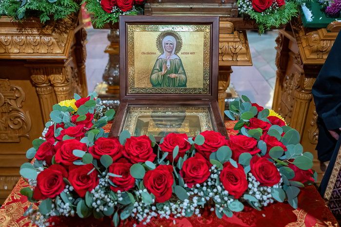 Over 100,000 People Venerated the Relics of Blessed Matrona of Moscow in Astana and Almaty