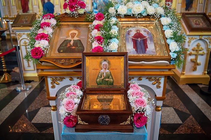 The Stay of the Relics of Blessed Matrona of Moscow in the Pavlodar Diocese Concluded, More Than 13,000 People Venerated the Holy Relic