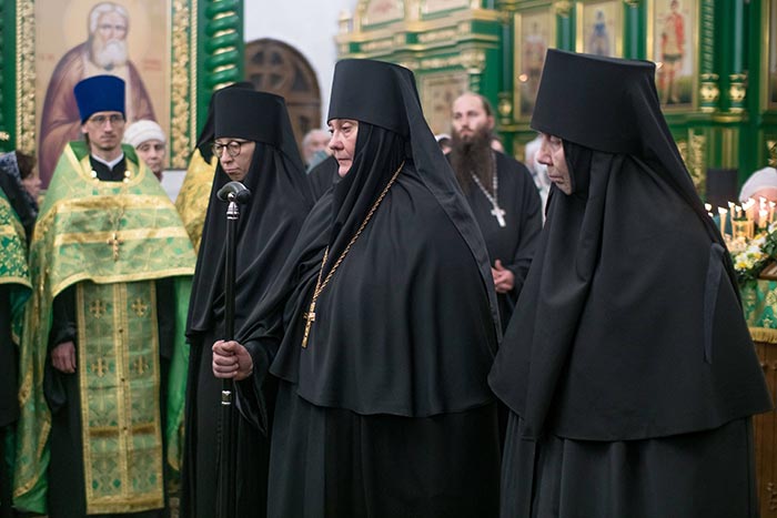 Metropolitan Alexander Elevated Nun Olympia (Salopeko), Prioress of the Nativity of the Theotokos Monastery in Karaganda, to the Rank of Hegumenia