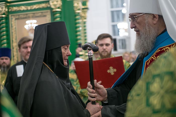 The Address Upon the Presentation of the Staff to Hegumenia Olympia (Salopeko), Prioress of the Nativity of the Theotokos Monastery in Karaganda