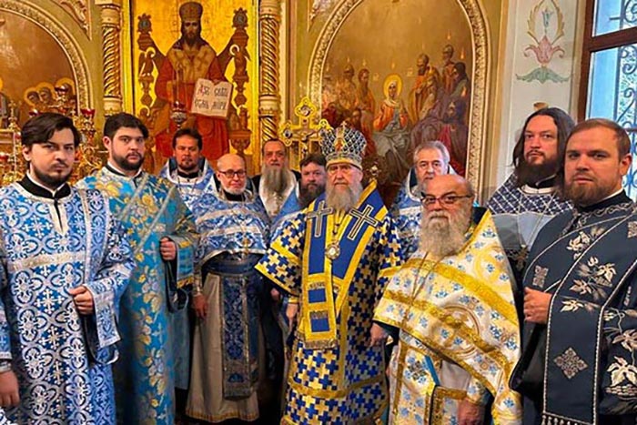 Feast of the Kazan Icon of the Mother of God: Metropolitan Alexander Celebrates Liturgy at the Representation Church of the Kazakhstani Metropolitan District in Moscow