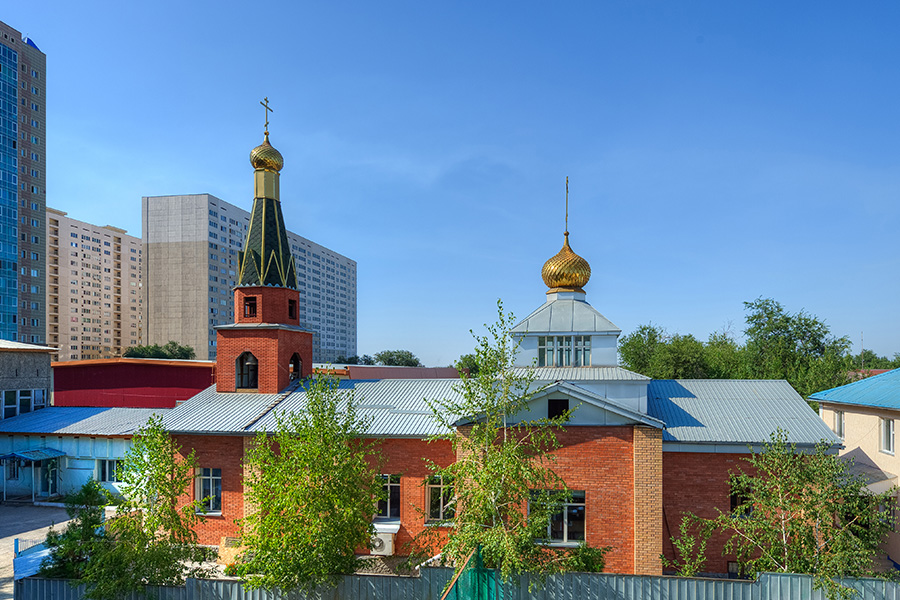 The Patronal Feast of the Church of the Icon of the Mother of God “Joy of All Who Sorrow” in Almaty