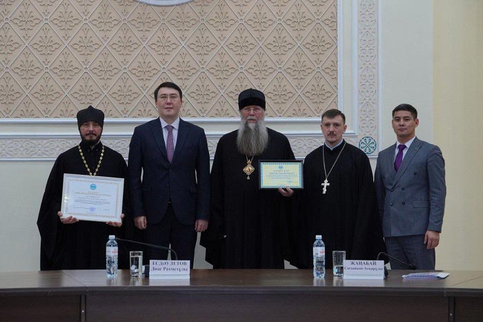 Bishop Klavdian of Taldykorgan Participates in the Fourth Meeting of the Club of Religious Leaders