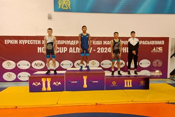 A Trainee of the “Nevsky” Sports Club Wins Silver Medal at the Republican Freestyle Wrestling Tournament