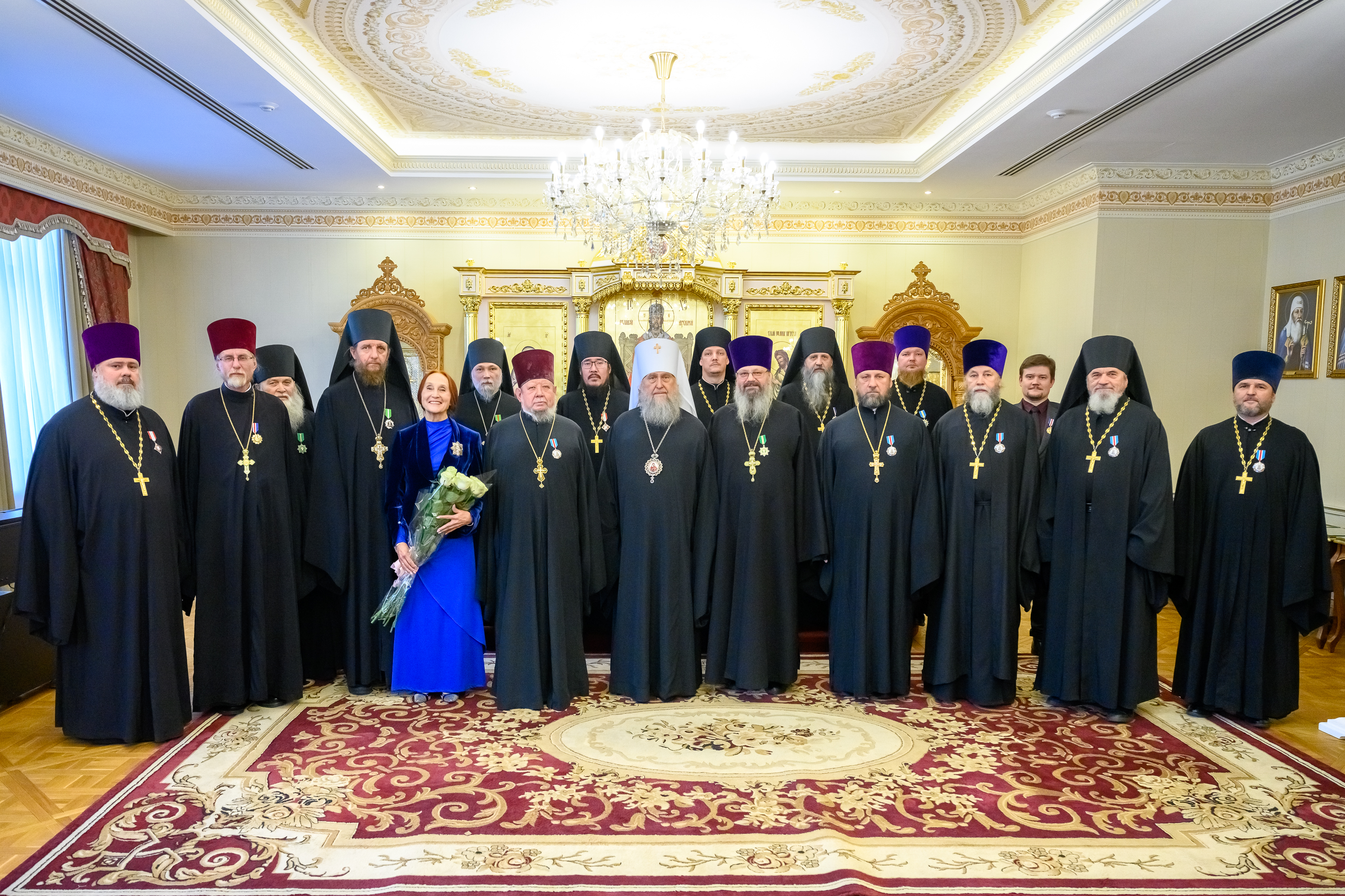 Metropolitan Alexander Presents Church Awards to Those Who Labored for the Benefit of Orthodoxy in Kazakhstan