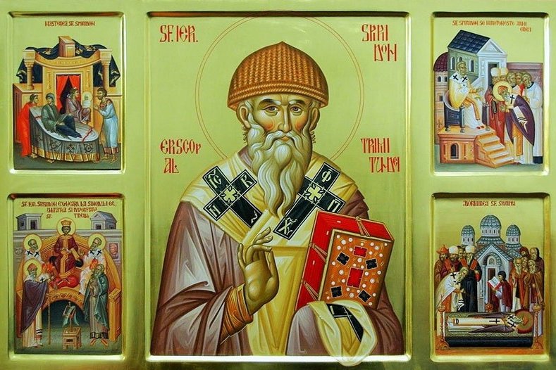 On the Feast of St. Spyridon of Trimythous, Metropolitan Alexander Celebrated the Divine Liturgy at the Representation Church of the Metropolis in Moscow