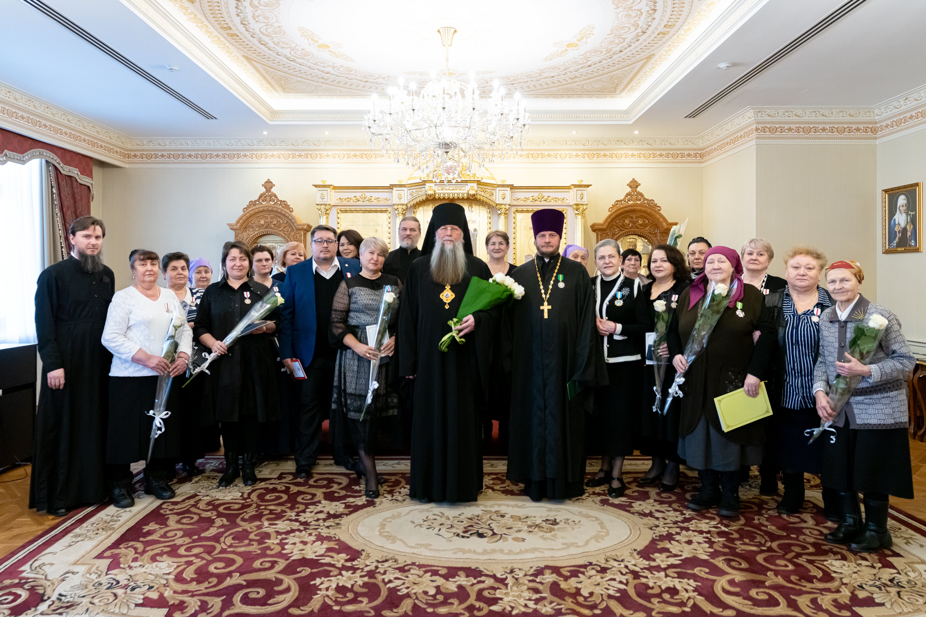 Clergy and Laity of the Almaty Diocese Honored with Church Awards in Recognition of Personal Milestones