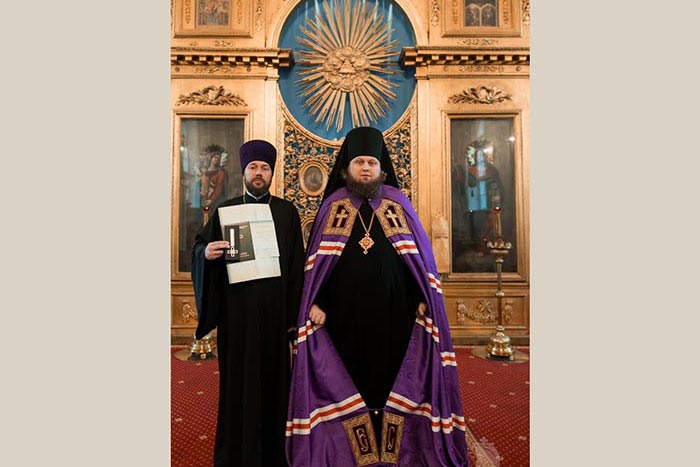 The Keyholder of the Dormition Cathedral in Astana, Archpriest Dmitry Baydek, defended his master’s thesis at the St. Petersburg Theological Academy