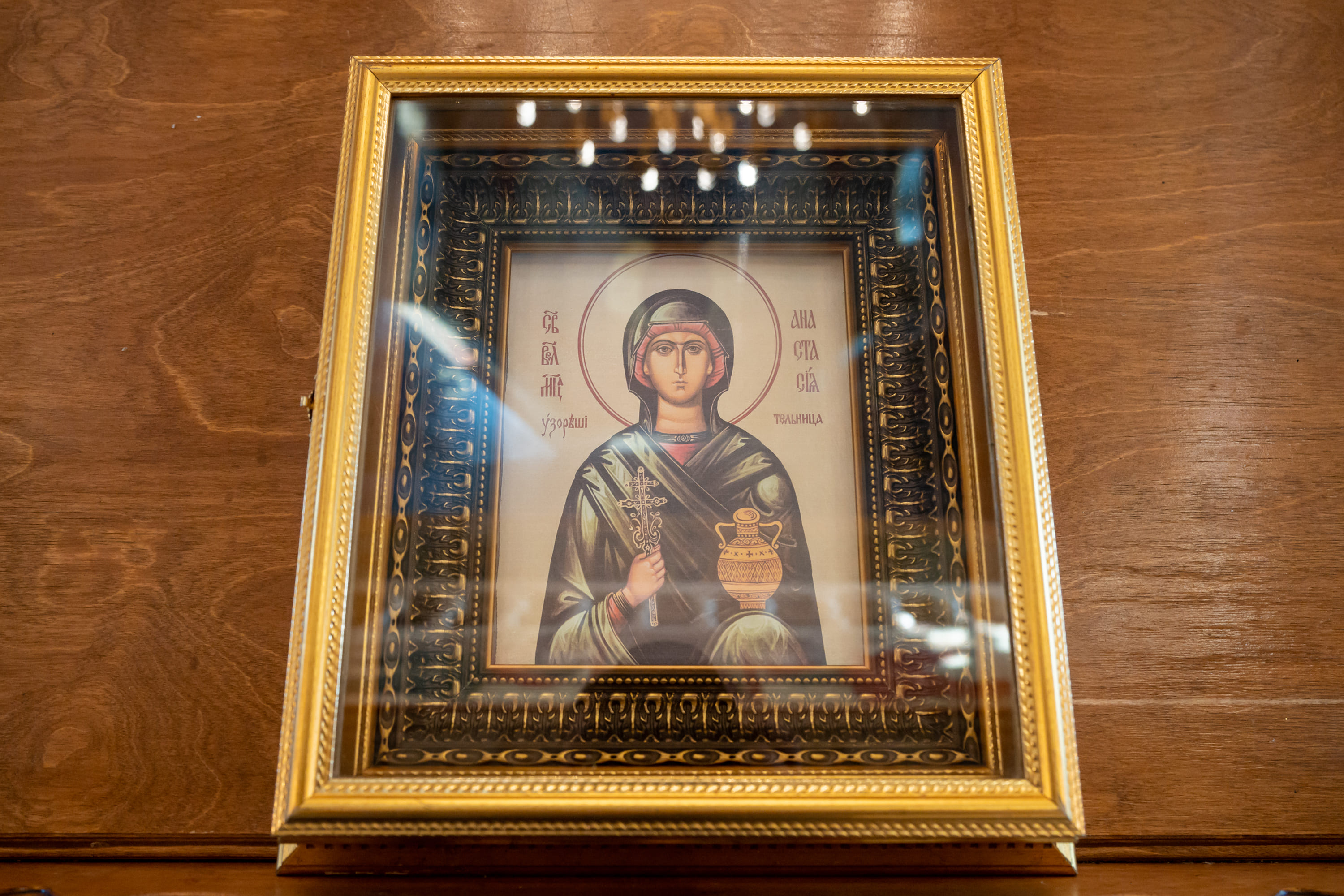 On the Feast Day of the Great Martyr Anastasia the Deliverer from Bonds, Metropolitan Alexander Celebrates the Divine Liturgy in the Annunciation Church of Almaty