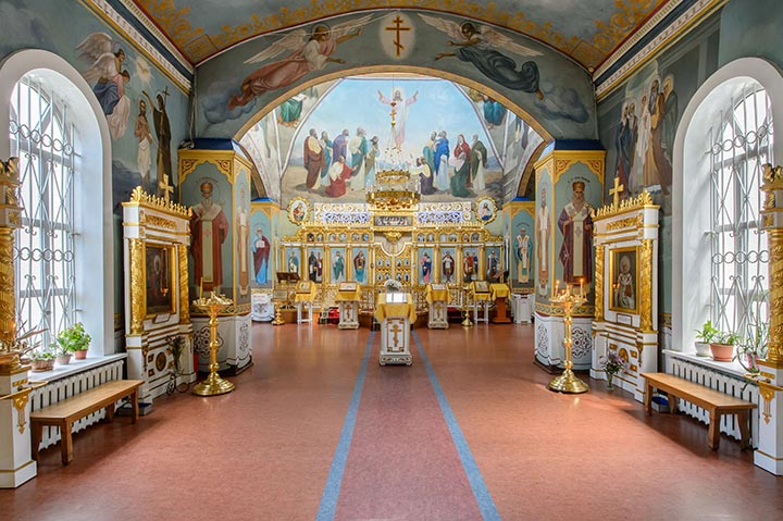 On the Saturday After the Nativity of Christ, Metropolitan Alexander Celebrated the Liturgy at the Constantine and Helen Cathedral in Astana