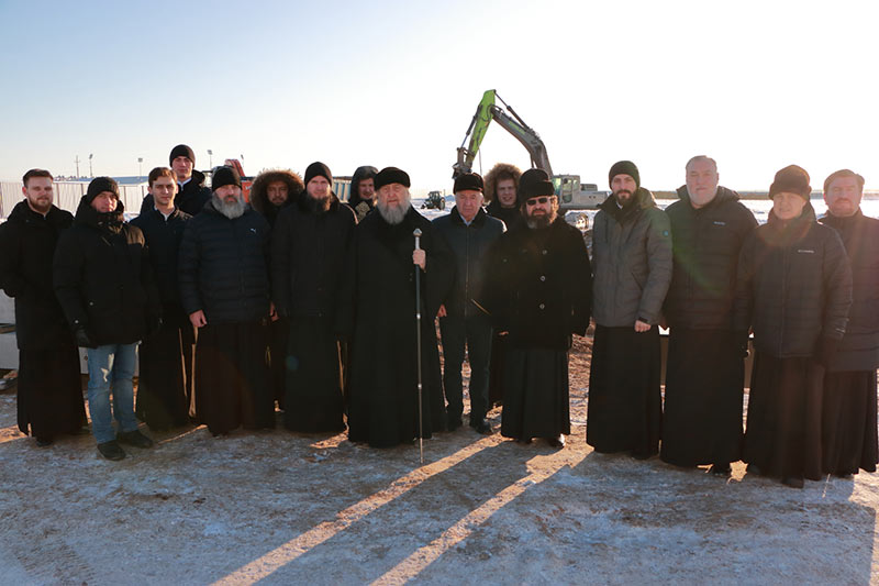 Metropolitan Alexander Conducted a Prayer Service for the Beginning of Construction of the Spiritual and Educational Center of the Metropolitan District of Kazakhstan with a Church Dedicated to All Saints of Kazakhstan in Astana