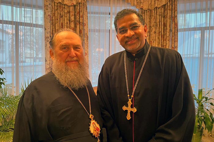 The Head of the Orthodox Church of Kazakhstan Met with the Vatican Ambassador, Archbishop George Panamthundil