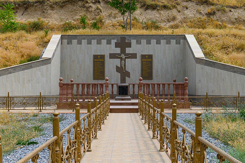 The Head of the Metropolitan District Prayed at the Site of the Martyrs for Christ in Lisya Balka