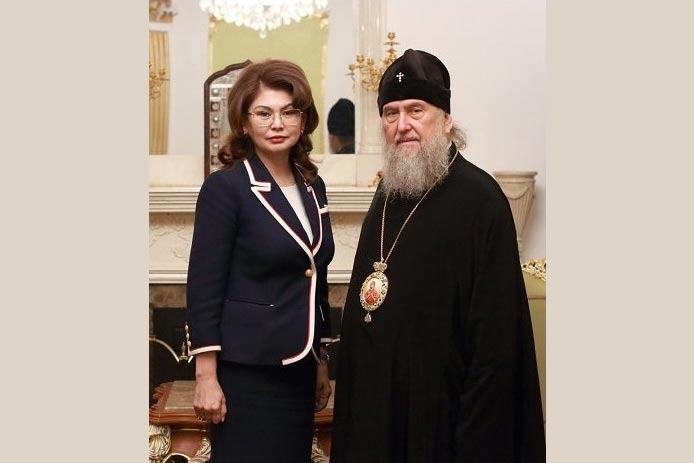 In Almaty, the Head of the Orthodox Church of Kazakhstan met with the Minister of Culture and Information of the Republic of Kazakhstan A.G. Balaeva