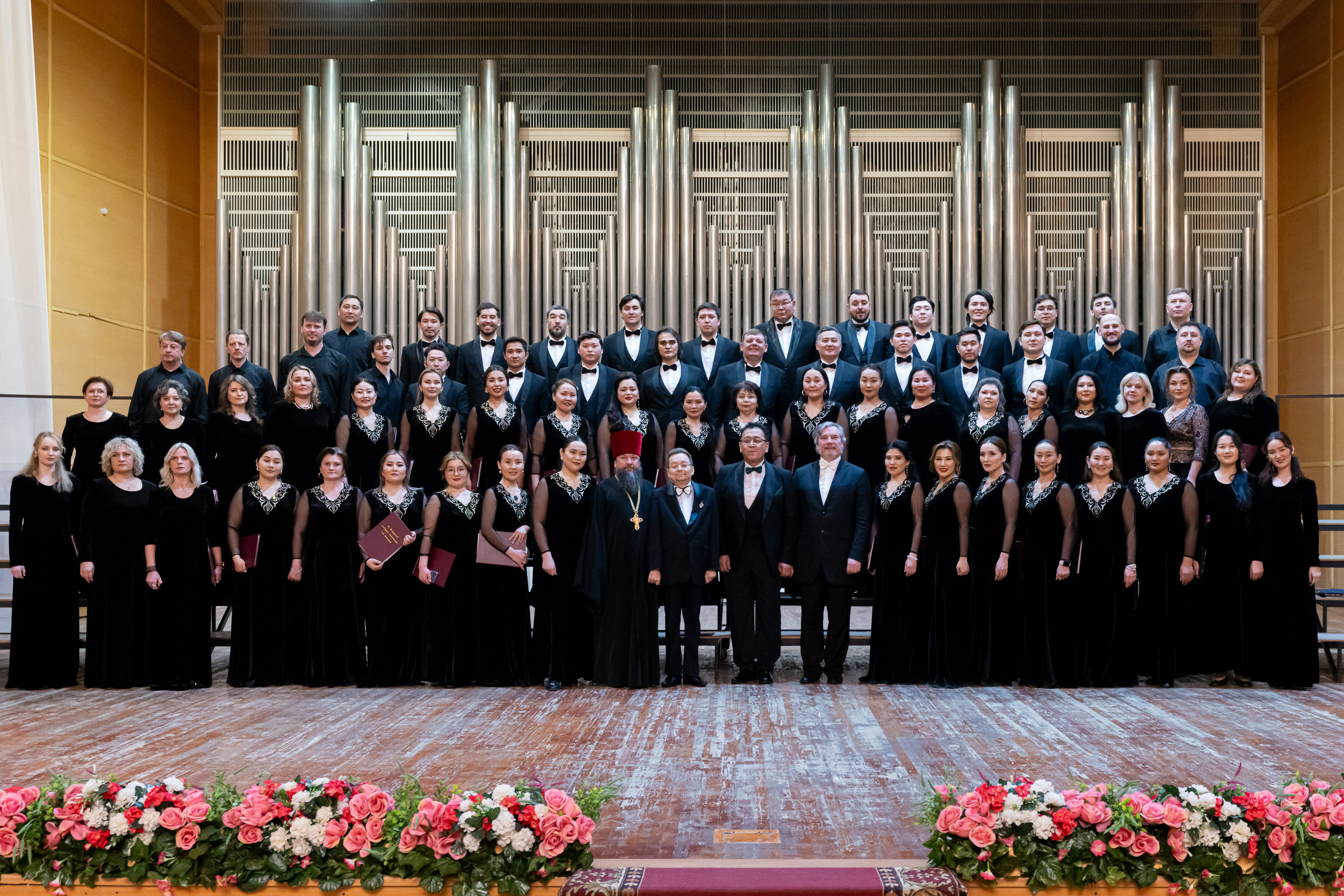 Performance of Liturgical Hymns Set to the Music of P.I. Tchaikovsky Held at the Kazakh State Philharmonic in Almaty