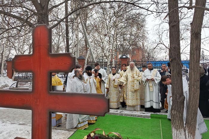 On the Ninth Day After the Repose of Archbishop Serapion, a Memorial Service Was Held in Kokshetau