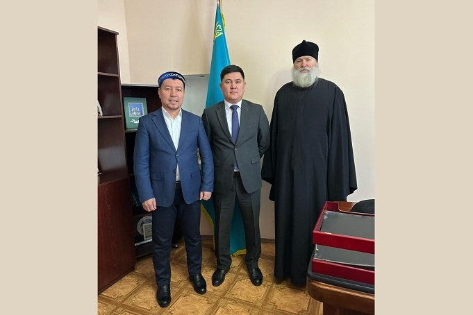 Bishop Ignaty participated in a meeting of representatives of traditional confessions with the head of the Department for Religious Affairs of the Aktobe Region, A.Zh. Turaliyev