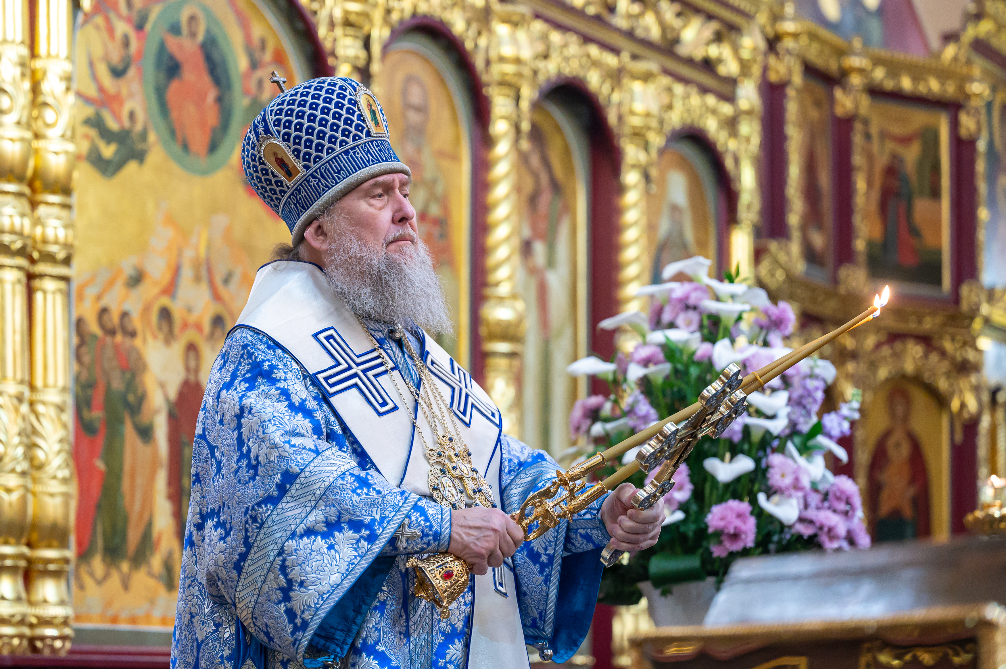 On the Sunday of the Prodigal Son, Metropolitan Alexander Celebrated the Liturgy at the Ascension Cathedral in Almaty