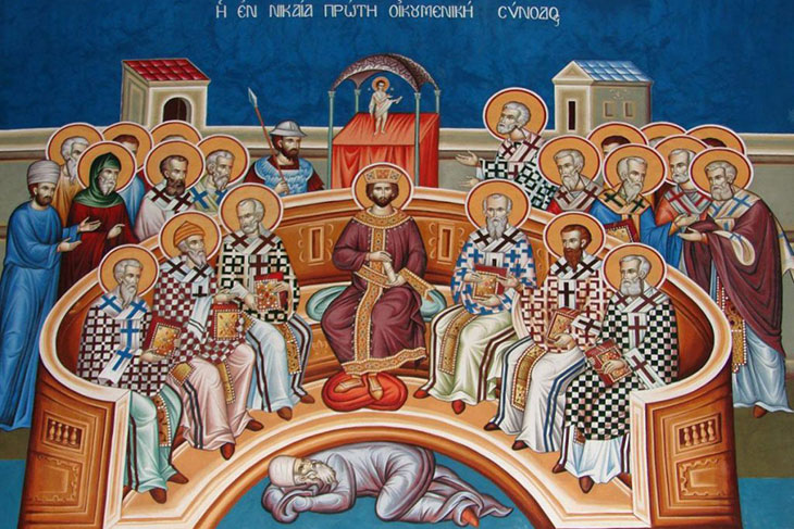 On the Commemoration of the Holy Fathers of the Ecumenical Councils, Metropolitan Alexander Celebrated the Divine Liturgy at the Church of Sts. Adrian and Natalia in the Village of Otegen Batyr