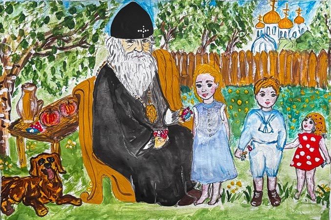 Students of Sunday Schools of the Mitropolitan District Took Part in the Children’s Drawing Contest “Lamp of Faith”