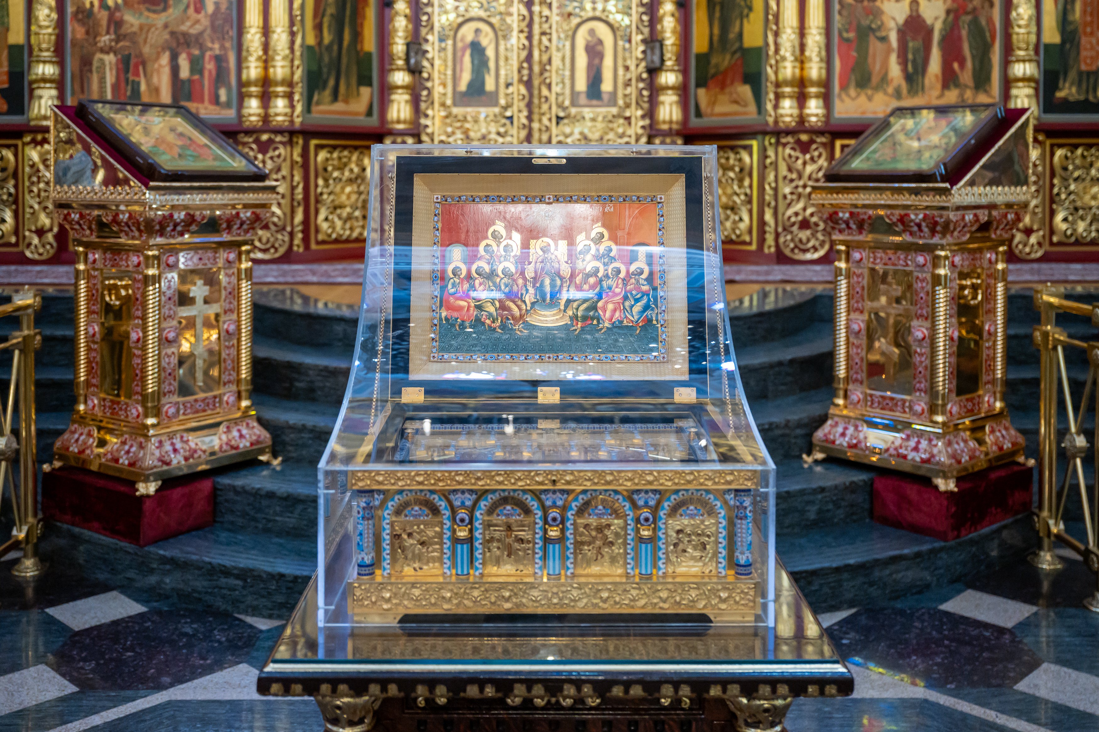 On the Feast of the Synaxis of the Twelve Apostles of Christ, Metropolitan Alexander Celebrated the Divine Liturgy in the Main Church of the Southern Capital