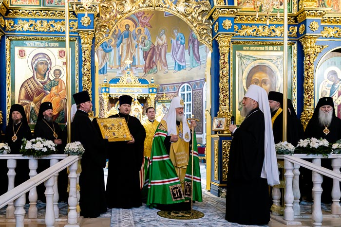 Address of Metropolitan Alexander after the Patriarchal Moleben in the Assumption Cathedral of Astana