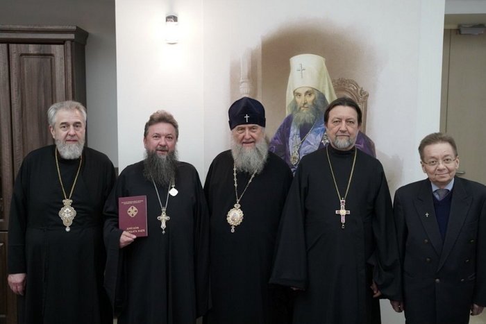 The Rector of the Almaty Orthodox Theological Seminary Received a Candidate of Theology Diploma