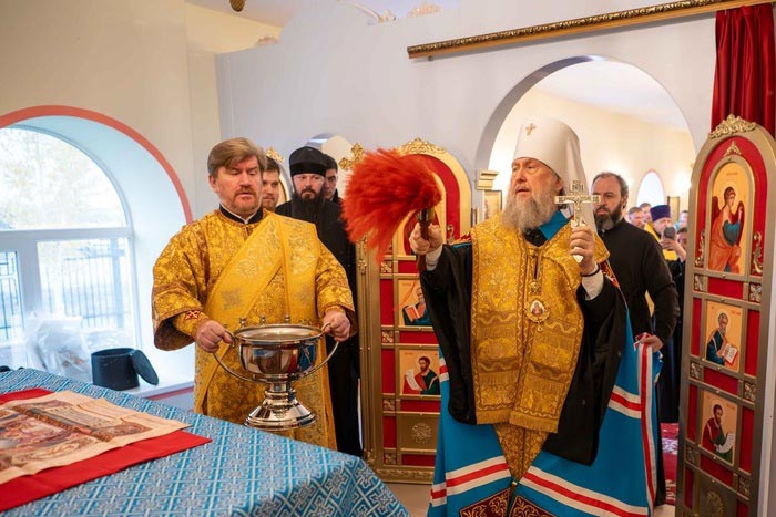 Қазақстан Митрополиттік округінің Басшысы Асенкритовка ауылындағы Покровский шіркеуін қасиетті  етті