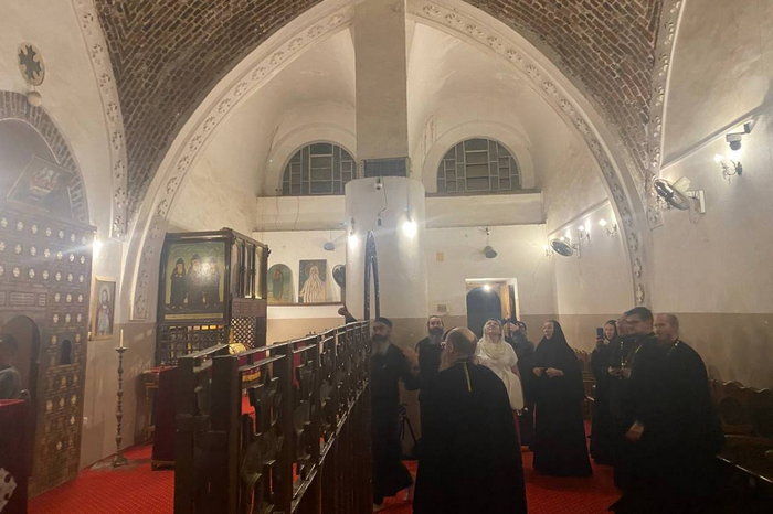 Клирик Алма-Атинской епархии в составе монашеской делегации Московского Патриархата прибыл в Египет