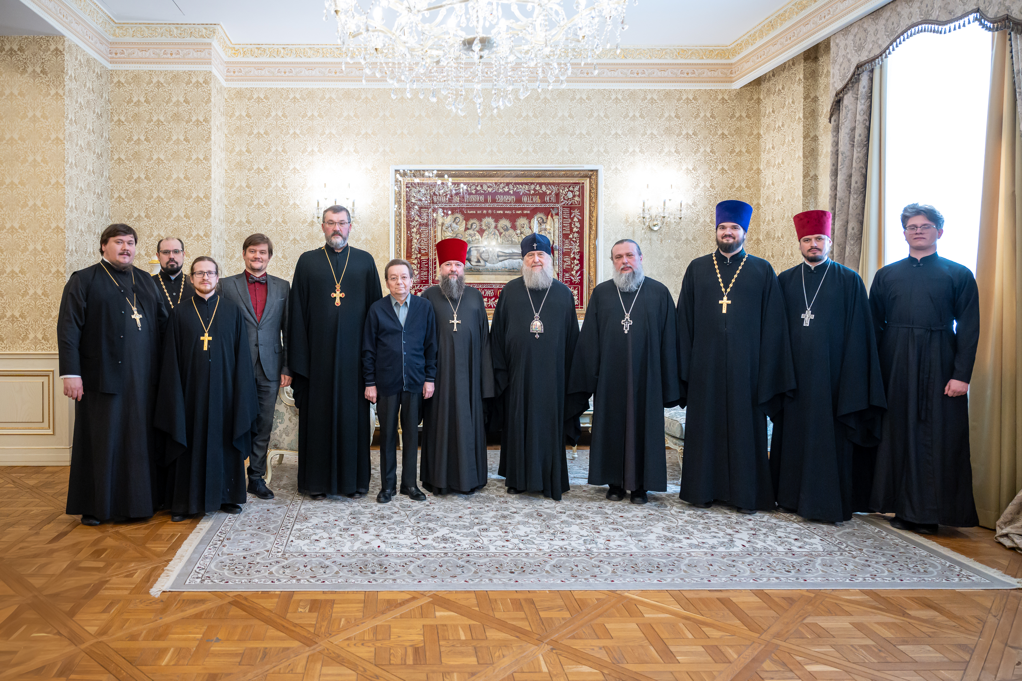 A Meeting of the Head of the Metropolitan District with the Guest Participants of the Sophonius Educational Readings
