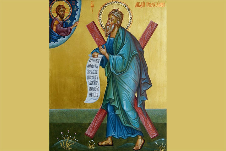 В день памяти апостола Андрея Первозванного митрополит Александр совершил Литургию в алма-атинском храме в честь Собора Пресвятой Богородицы