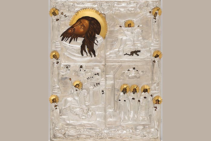 Metropolitan Alexander presented a unique four-part icon to the Ascension Cathedral in Almaty