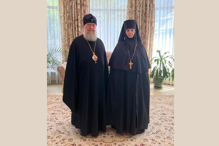 Глава Казахстанского Митрополичьего округа обсудил с настоятельницей столичного монастыря в честь иконы Божией Матери «Взыскание погибших» актуальные вопросы жизни обители