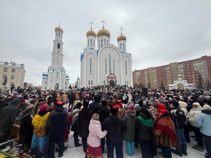 In Astana, the concert “Wide Maslenitsa” was held