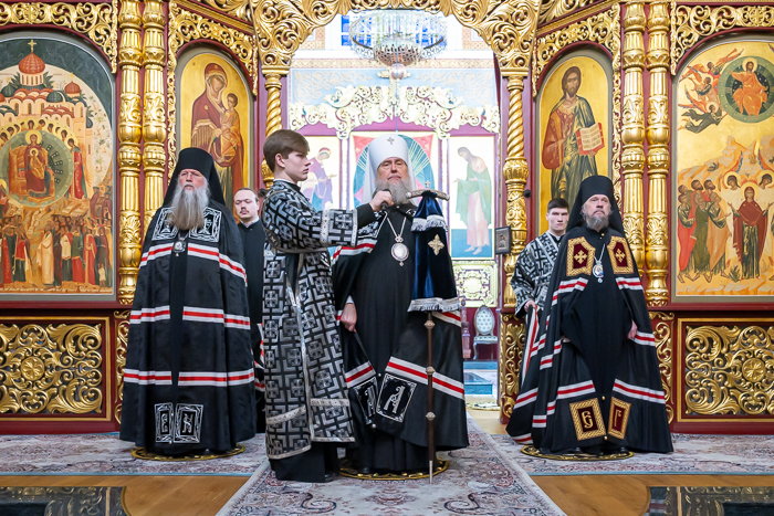 In the Ascension Cathedral of Almaty, the Head of the Metropolitan District celebrated Great Vespers with the Rite of Forgiveness