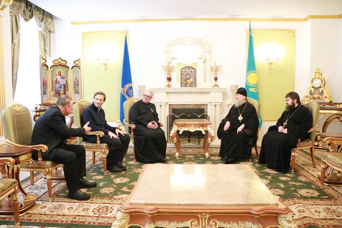 Митрополит Александр встретился с представителями руководства Международного благотворительного фонда «Kirche in Not»