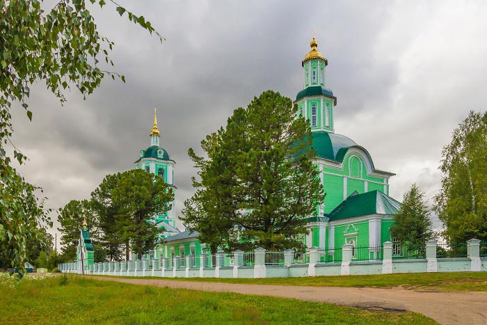 Head of the Orthodox Church of Kazakhstan Celebrates the Divine Liturgy at Holy Trinity Church in the Village of Volkovo in the Vyatka Land, Where His Priestly Ordination Took Place in 1983