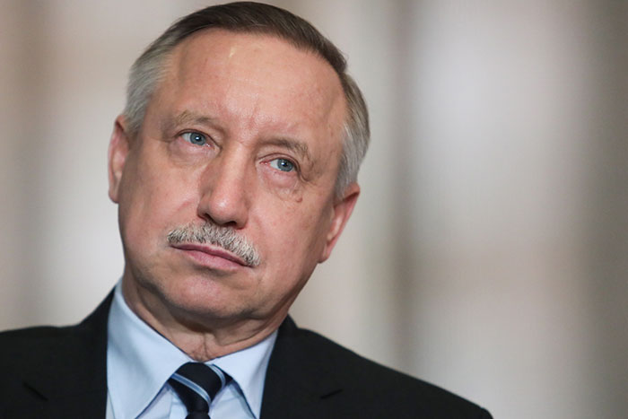 Митрополита Александра с награждением орденом «За заслуги перед Отечеством» II степени поздравил губернатор Санкт-Петербурга А.Д. Беглов