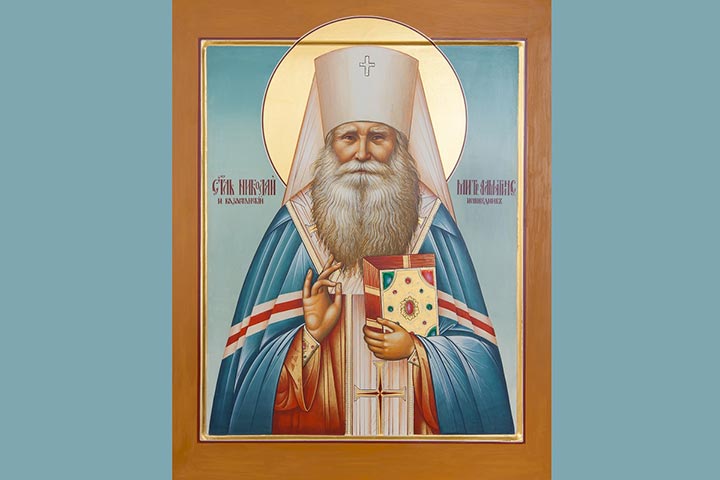 Feast of St. Nicholas the Confessor, Metropolitan of Alma-Ata. Metropolitan Alexander Celebrates the Liturgy at the Kazakhstan Metropolitan District Representation in Moscow