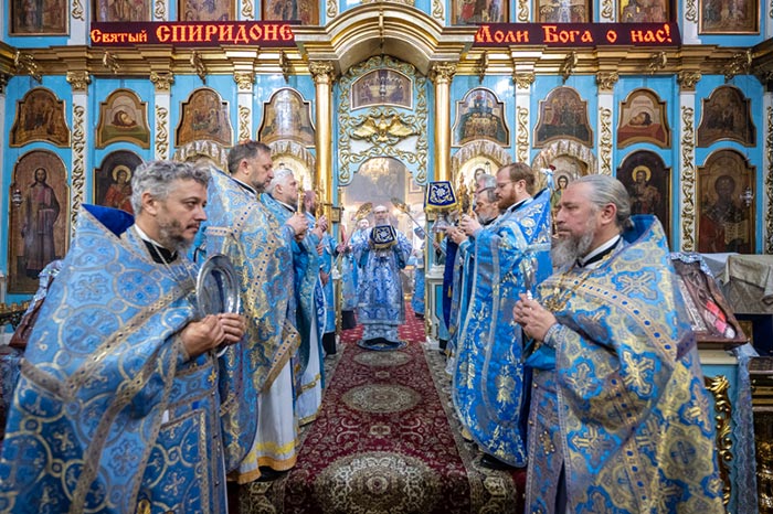 В столице Западного Казахстана состоялись духовные торжества по случаю принесения десницы святителя Спиридона Тримифунтского