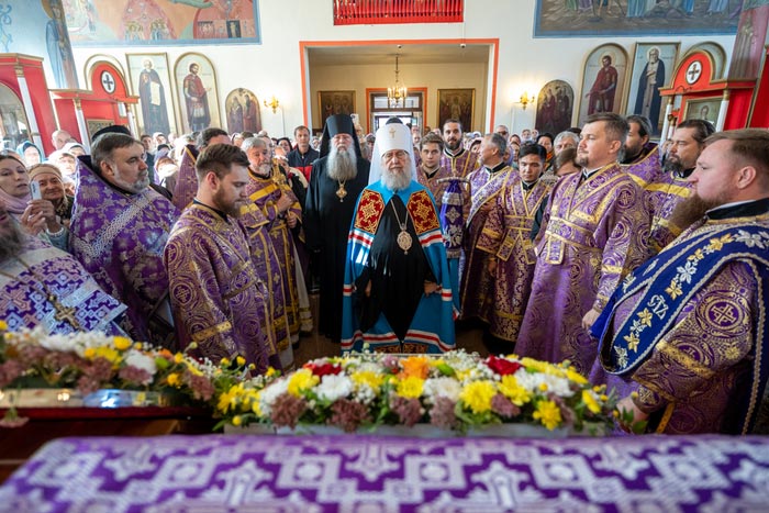 Metropolitan Alexander Leads Celebrations Marking the Arrival of St. Spyridon’s Relics in Kostanay