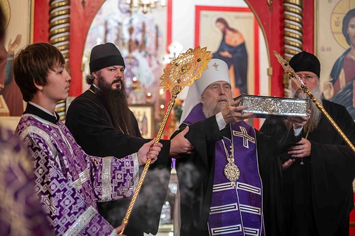 Relics of St. Spyridon Arrive in Kostanay